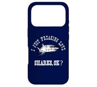 I Just Freaking Love Sharks, Ok? Funny Shark Lovers Design Case for iPhone 17 Pro