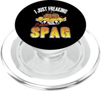 I Just Freaking Love Spag Funny Pasta Bowl Italian Food PopSockets PopGrip for MagSafe