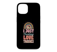 I Just Freaking Love Tabbies Bohemian Rainbow Trendy Boho Case for iPhone 13