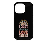 I Just Freaking Love Tabbies Bohemian Rainbow Trendy Boho Case for iPhone 13 Pro