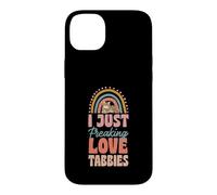 I Just Freaking Love Tabbies Bohemian Rainbow Trendy Boho Case for iPhone 14 Plus