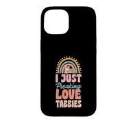 I Just Freaking Love Tabbies Bohemian Rainbow Trendy Boho Case for iPhone 15
