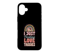 I Just Freaking Love Tabbies Bohemian Rainbow Trendy Boho Case for iPhone 16 Plus