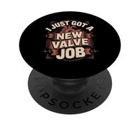 I Just Got A New Valve Job Heart Surgery Survivor PopSockets Adhesive PopGrip