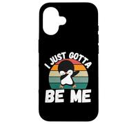 I just gotta be me cute Penguin Lover Dabbing Penguin fun Case for iPhone 16