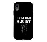 I Just Had A Joint Replacement Knee Hip Surgery Humor Men Case for iPhone XR