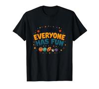 I Just Hope Everyone Has Fun - Sports Lover's Mantra T-Shirt, Men, Black, XL