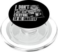 I Just Need Everyone to Be Smarter Teacher Sarcastic Humor PopSockets PopGrip for MagSafe