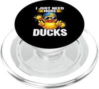 I Just Need More Ducks Rubber Duckie Bath Toys Boys Kids PopSockets PopGrip for MagSafe
