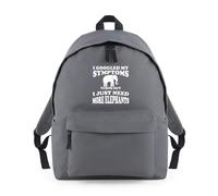 I Just Need More Elephants Backpack Rucksack 18L Bag - 42 x 31 x 21cm