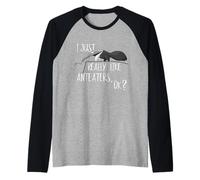 I Just Really Like Anteaters, OK? Cute Antbear Fun Raglan Baseball Tee