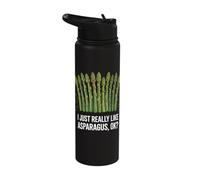 I Just Really Like Asparagus, Ok? Stainless Steel Insulated Water Bottle
