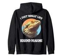 I just really like Bearded Dragons. Bearded Dragon Zip Hoodie