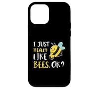 I Just Really Like Bees OK Cute Honey Bee Lover Case for iPhone 12 mini