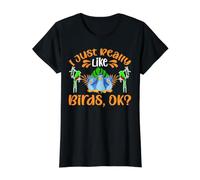 I Just Really Like Birds OK for a Bird Watcher Value Graphic T-Shirt, Women, Black, M