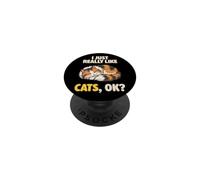 I Just Really Like Cats Ok Animal Cute Norwegian Forest Cat PopSockets Adhesive PopGrip