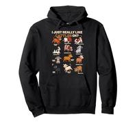 I Just Really Like Cattles Ok Farm Animal Lover Cute Cow Pullover Hoodie