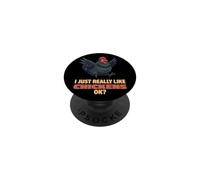 I Just Really Like Chickens Ok Farm Australorp Chicken PopSockets Adhesive PopGrip