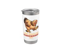 I Just Really Like Chickens Ok Farm Brahma Chicken Stainless Steel Insulated Tumbler