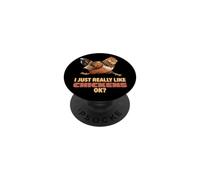 I Just Really Like Chickens Ok Farm Easter Egger Chicken PopSockets Adhesive PopGrip