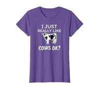 I Just Really Like Cows OK Cute Farm Animal Lover T-Shirt