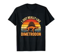 I Just Really Like Dimetrodon Prehistoric Animal Dinosaur T-Shirt