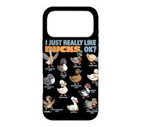 I Just Really Like Ducks Ok Waterfowl Animal Lover Cute Duck Case for iPhone 17 Pro Max