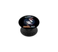 I Just Really Like Ducks Ok Waterfowl Animal Muscovy Duck PopSockets Adhesive PopGrip