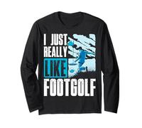 I Just Really Like Footgolf Funny Long Sleeve T-Shirt