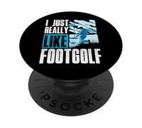 I Just Really Like Footgolf Funny PopSockets Adhesive PopGrip