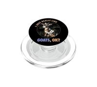 I Just Really Like Goats Ok Farm Animal Nigerian Dwarf Goat PopSockets PopGrip for MagSafe
