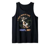 I Just Really Like Goats Ok Farm Animal Nigerian Dwarf Goat Tank Top