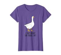 I Just Really Like Goose, Ok? Cute Goose Birds T-Shirt