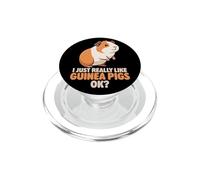 I Just Really Like Guinea Pig Ok Cute American Guinea Pigs PopSockets PopGrip for MagSafe
