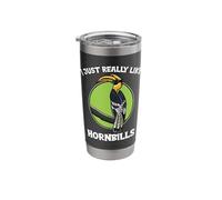 I just Really Like Hornbills. Hornbill Stainless Steel Insulated Tumbler