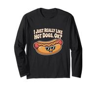 I Just Really Like Hot Dogs Ok Hot Doge Memes I Love Hot Dog Long Sleeve T-Shirt