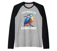 I just Really Like Kingfishers. Kingfishers Kingfisher Raglan Baseball Tee