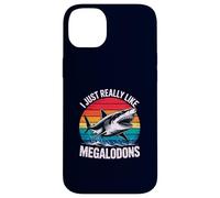 I Just Really Like Megalodons Funny Prehistoric Shark Lover Case for iPhone 14 Plus