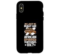 I just really like my African Spurred Tortoise Case for iPhone X/XS
