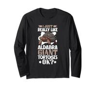 I just Really Like My Aldabra Giant Tortoise Long Sleeve T-Shirt