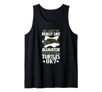 I just Really Like My Alligator Snapping Turtle Tank Top