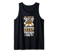 I just Really Like My Galápagos Giant Tortoise Tank Top