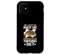 I just really like my Hermann's Tortoise Case for iPhone 11