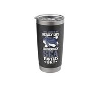 I just Really Like My Leatherback Sea Turtle Stainless Steel Insulated Tumbler