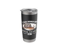 I just Really Like My Milk Snail Stainless Steel Insulated Tumbler