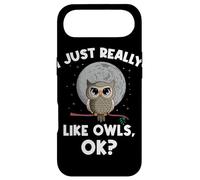I Just Really Like Owls OK Funny Nocturnal Owl Case for iPhone Air