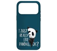 I Just Really Like Pandas, Ok? Funky Panda Bear Case for iPhone 17 Pro Max