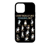 I Just Really Like Penguins Ok Animal Lover Cute Penguin Case for iPhone 12 mini