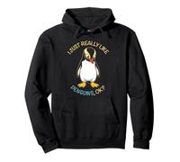 I Just Really Like Penguins Ok Animal Yellow Eyed Penguin Pullover Hoodie