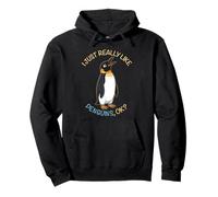 I Just Really Like Penguins Ok Animals Lover Emperor Penguin Pullover Hoodie